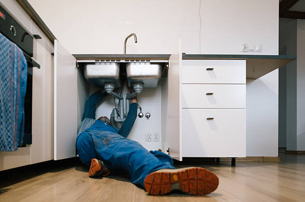 Professional Plumbing technician working in Lakehurst, NJ